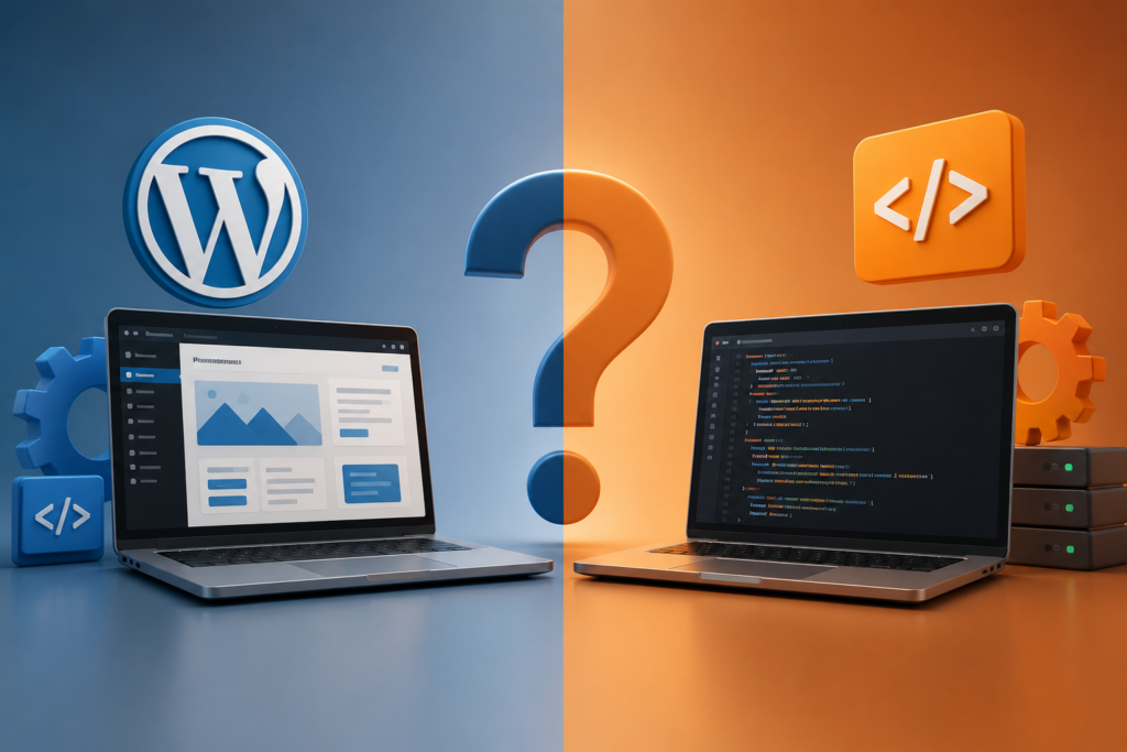 WordPress mi Özel Yazılım mı? İşletmeniz İçin Hangisi Daha Mantıklı?